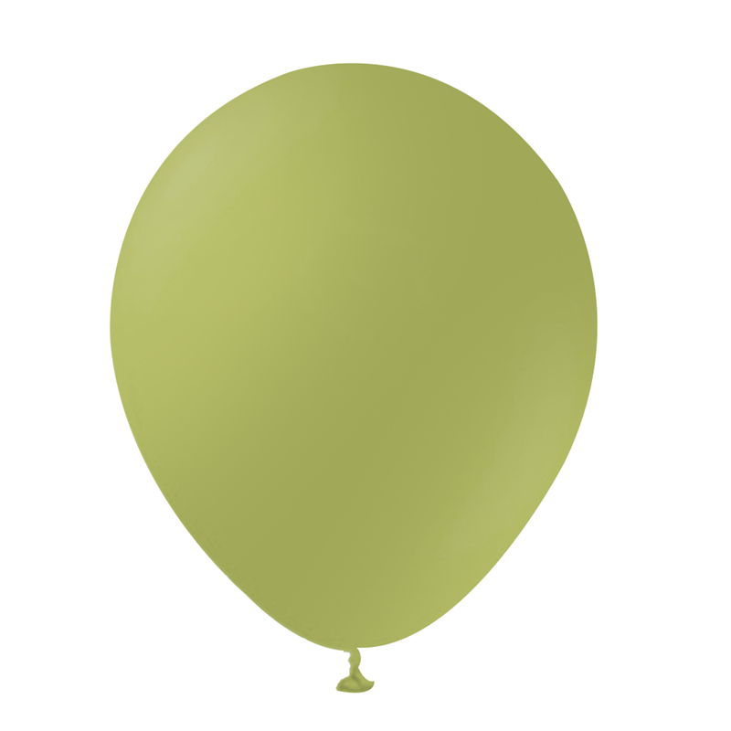 BALON PAKET PASTEL 100 LÜ  -ZEYTİN- 12'' 