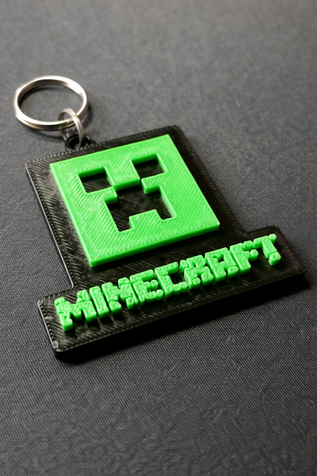 MINECRAFT LOGO ANAHTARLIK MASKOT
