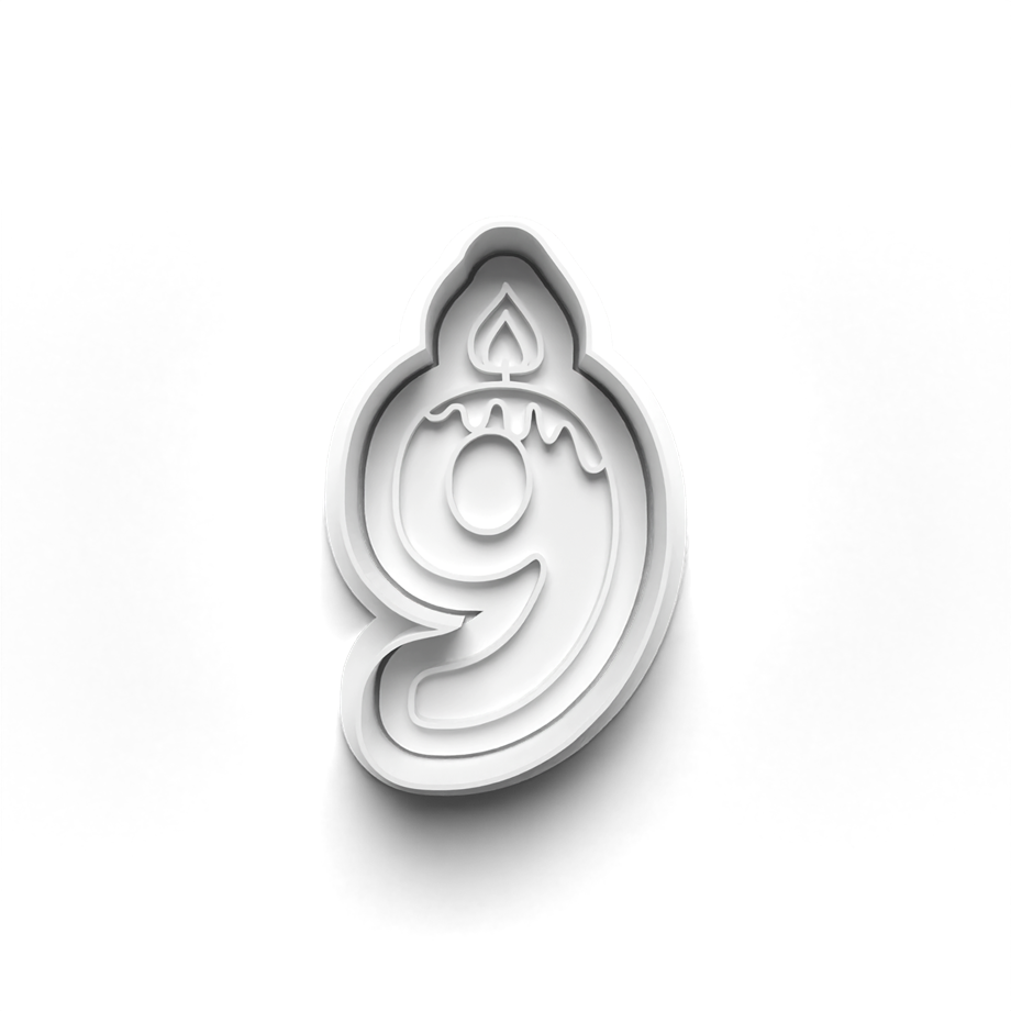 DOĞUM GÜNÜ NUMARALARI KURABİYE KALIBI KESİCİ VE DAMGASI 3D-0418_9