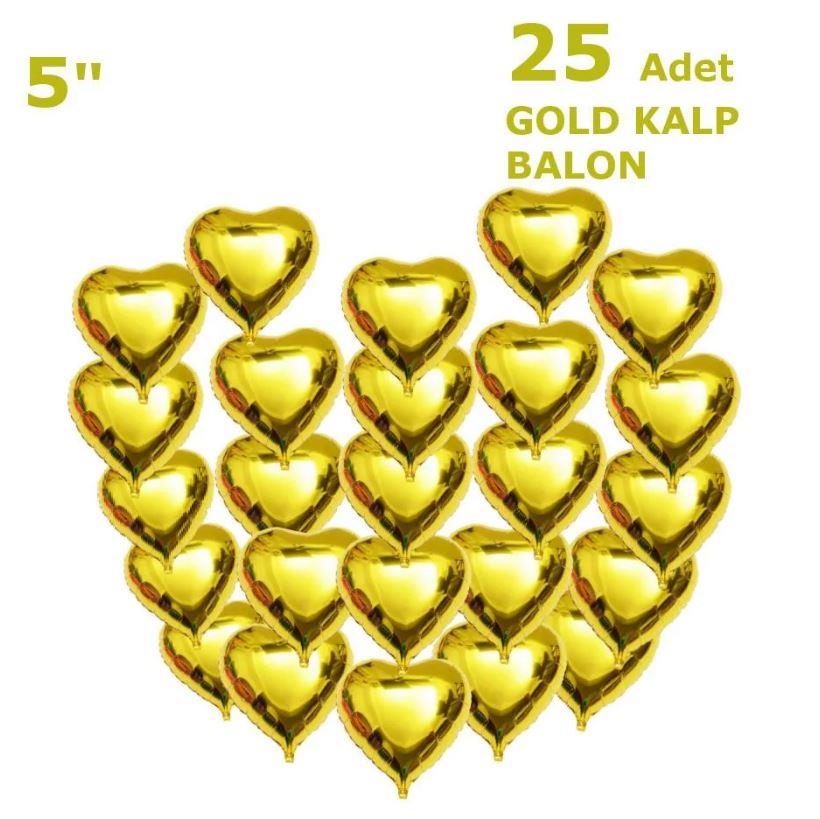 KALP FOLYO 25 ADET SET 10 INCH GOLD