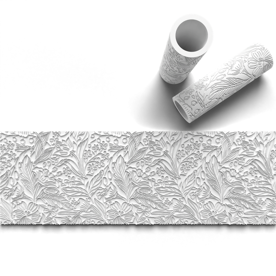 ÇİÇEK DOKULU RULO 3D-0642_2
