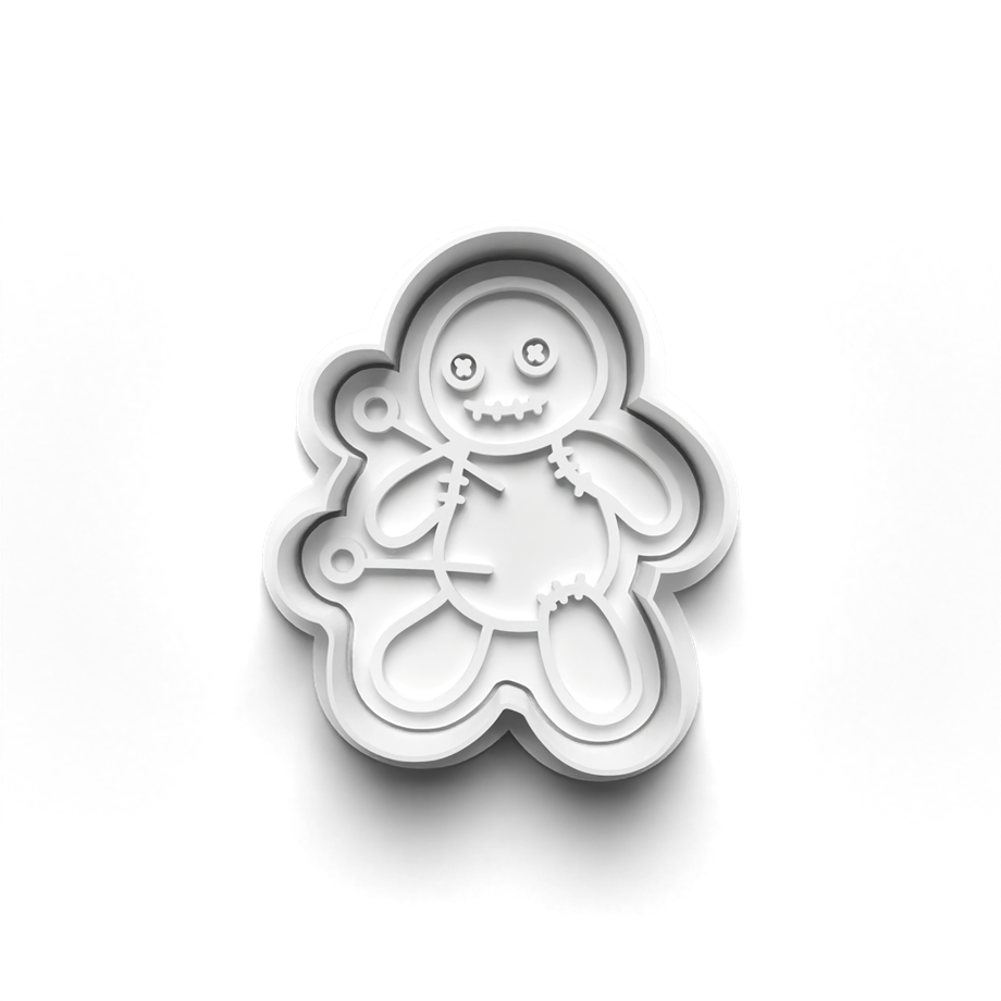 VOODOO KURABİYE KALIBI KESİCİ VE DAMGASI 3D-0451_1