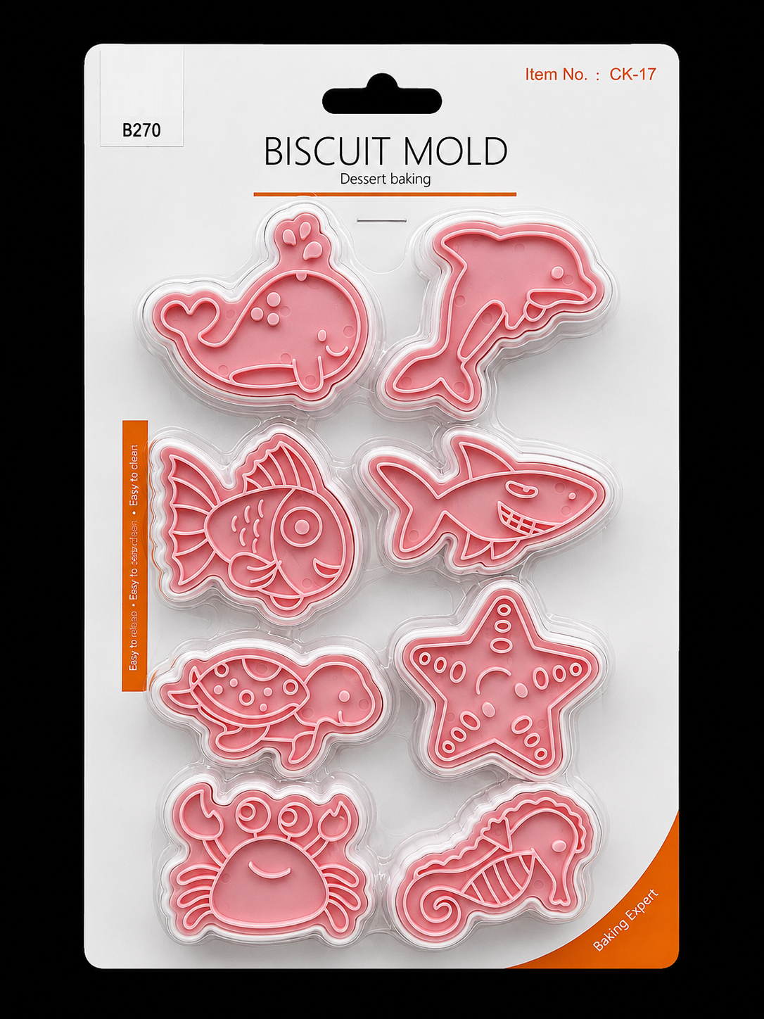 B270 PLASTİK KOPAT SET 
8 PARÇA DENİZ TEMALI SEA WORLD 6 CM