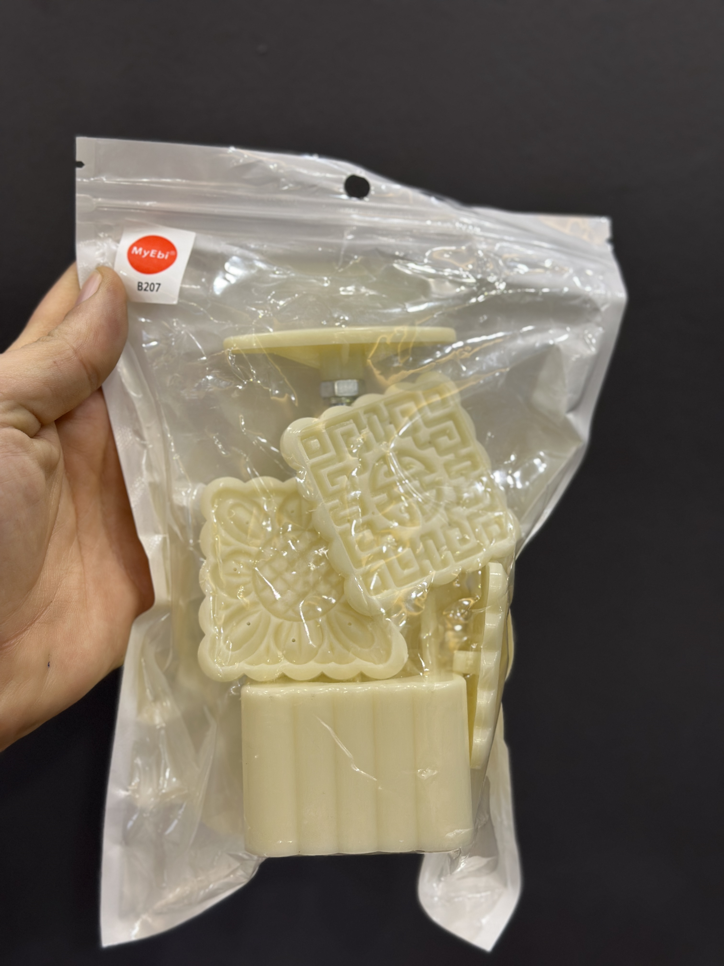 B207 BİSKÜVİ YAPIM SET 4 PARÇA 5.5 X 5.5 CM