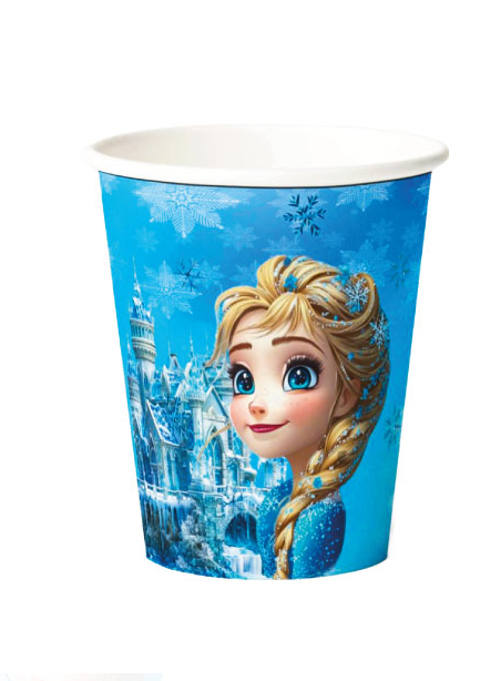 BARDAK KAR PRENSESİ FROZEN MODEL 8 ADET 8 OZ BRS
