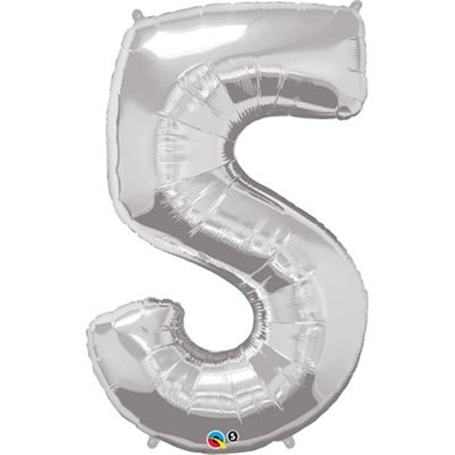 5 GÜMÜŞ 16 INCH FOLYO BALON