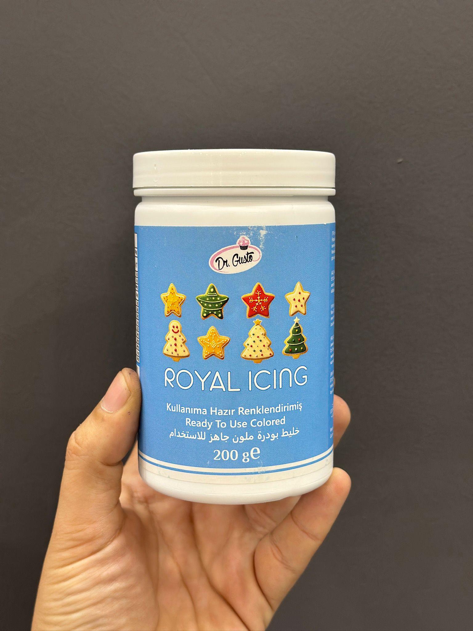 DR GUSTO ROYAL ICING TOZU 200 GR MAVİ