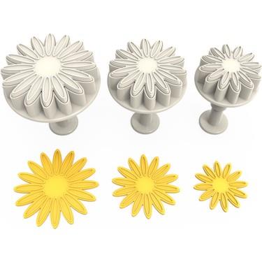 3D AYÇİÇEĞİ BASMALI KOPAT 3 LÜ RP10147