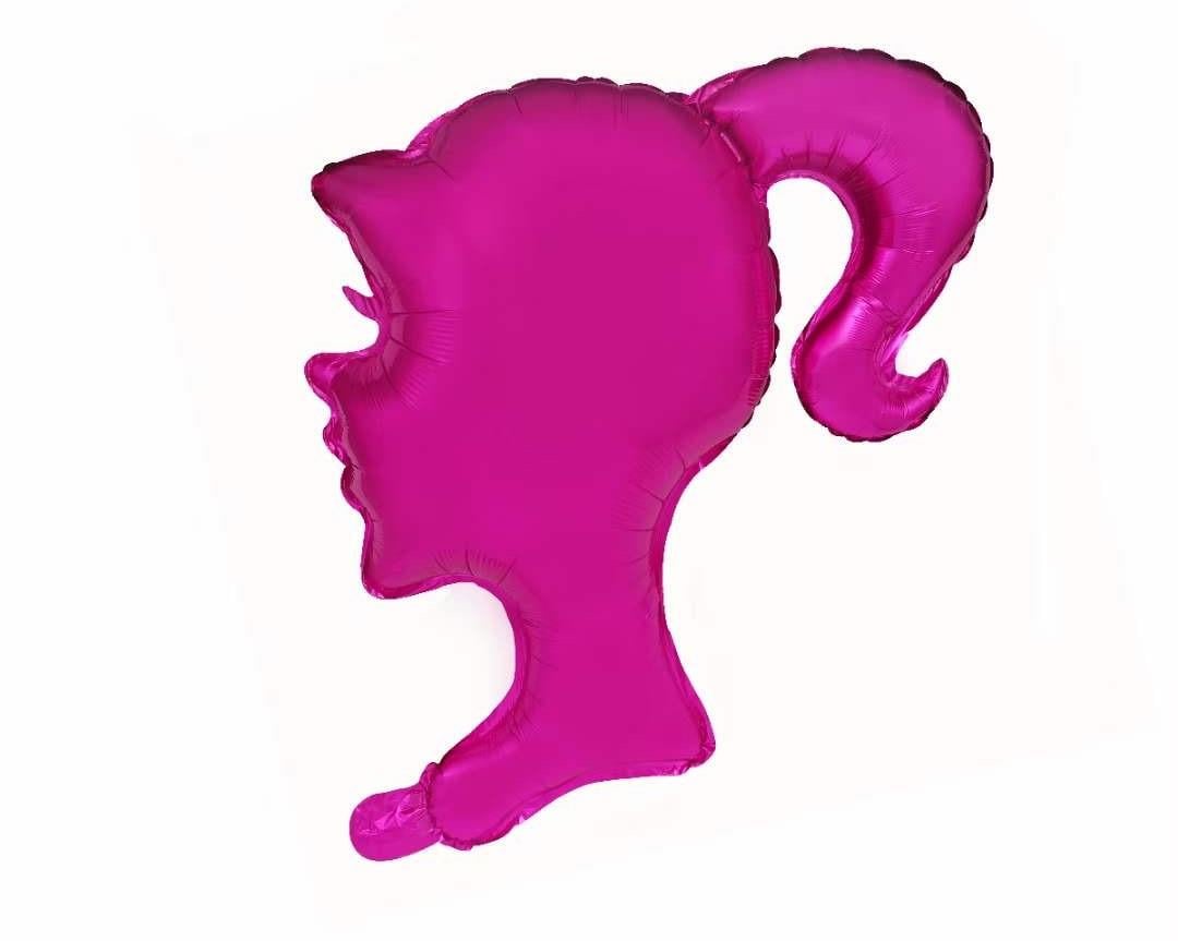 PEMBE KIZ BARBIE FOLYO BALON 64X62 CM 5766