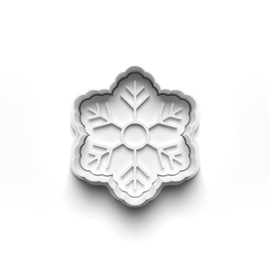 YILBAŞI KAR TANESİ KURABİYE KALIBI KESİCİ VE DAMGASI 3D-0463_1