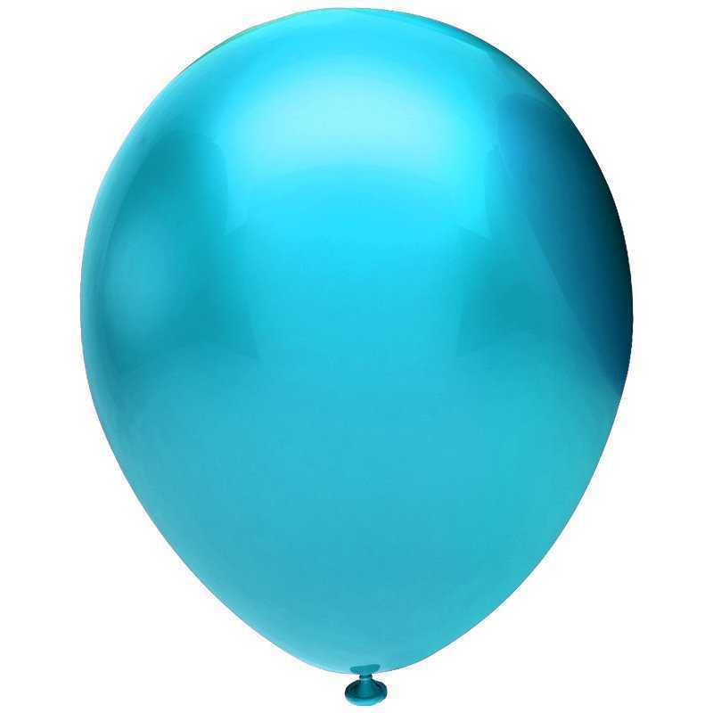 BALON PAKET METALİK 100 LÜ AÇIK MAVİ 12'' 
