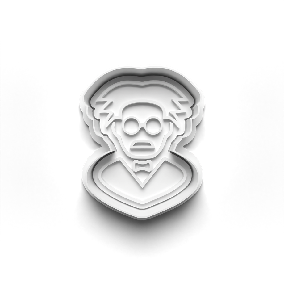EINSTEIN KURABİYE KALIBI KESİCİ VE DAMGASI 3D-0572_4