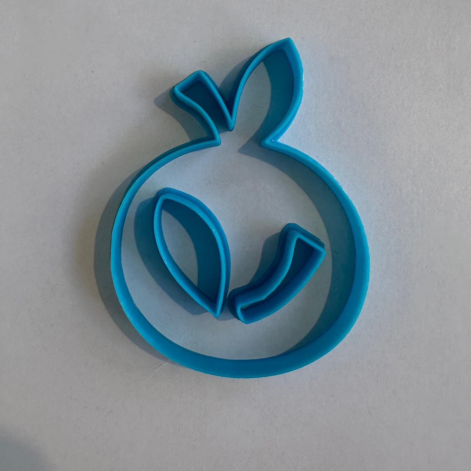 PORTAKAL DETAYLI KURABİYE KALIBI 8 CM