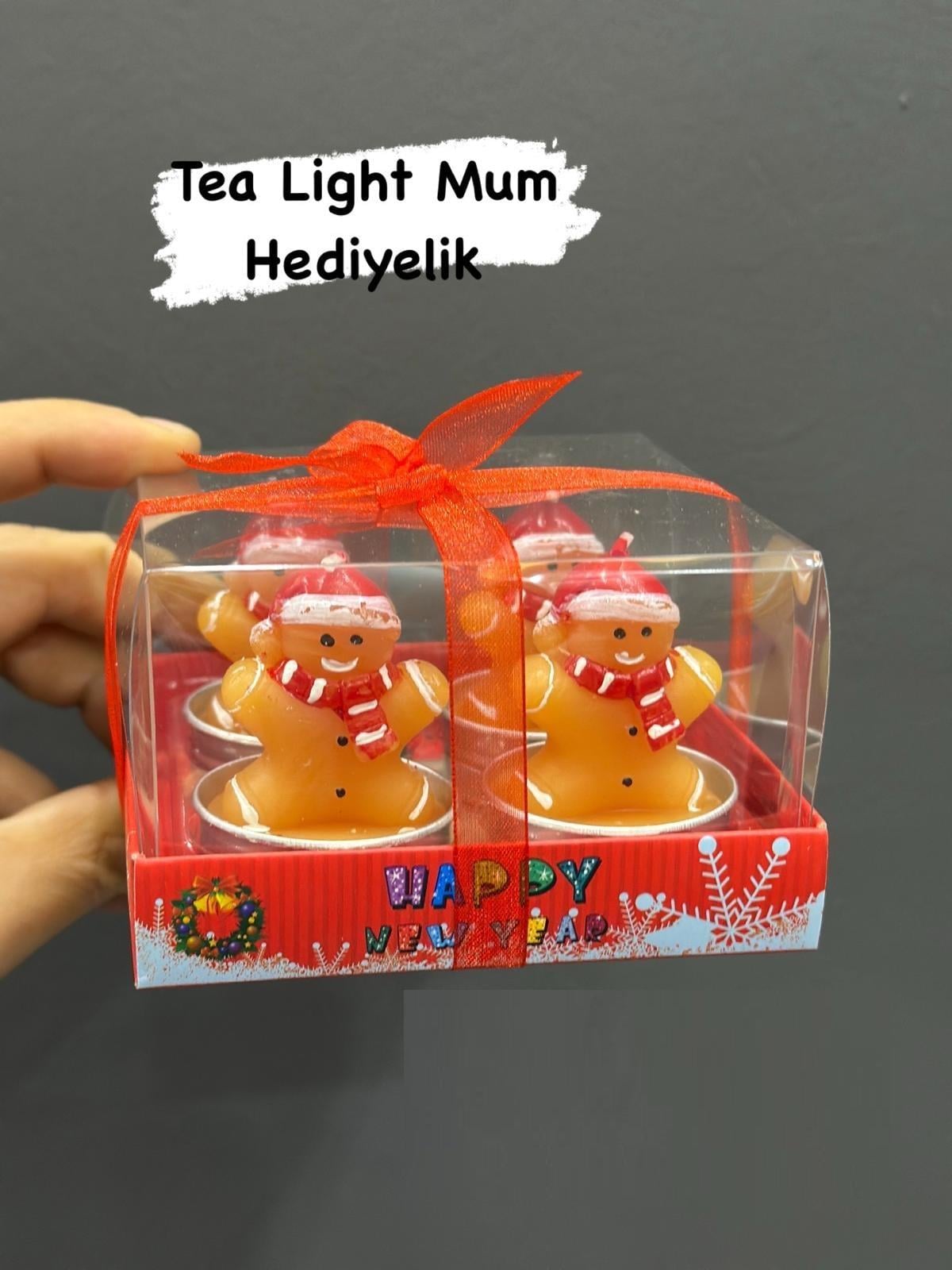 THN77477 DÖRTLÜ KURABIYE ADAM T-LIGHT MUM