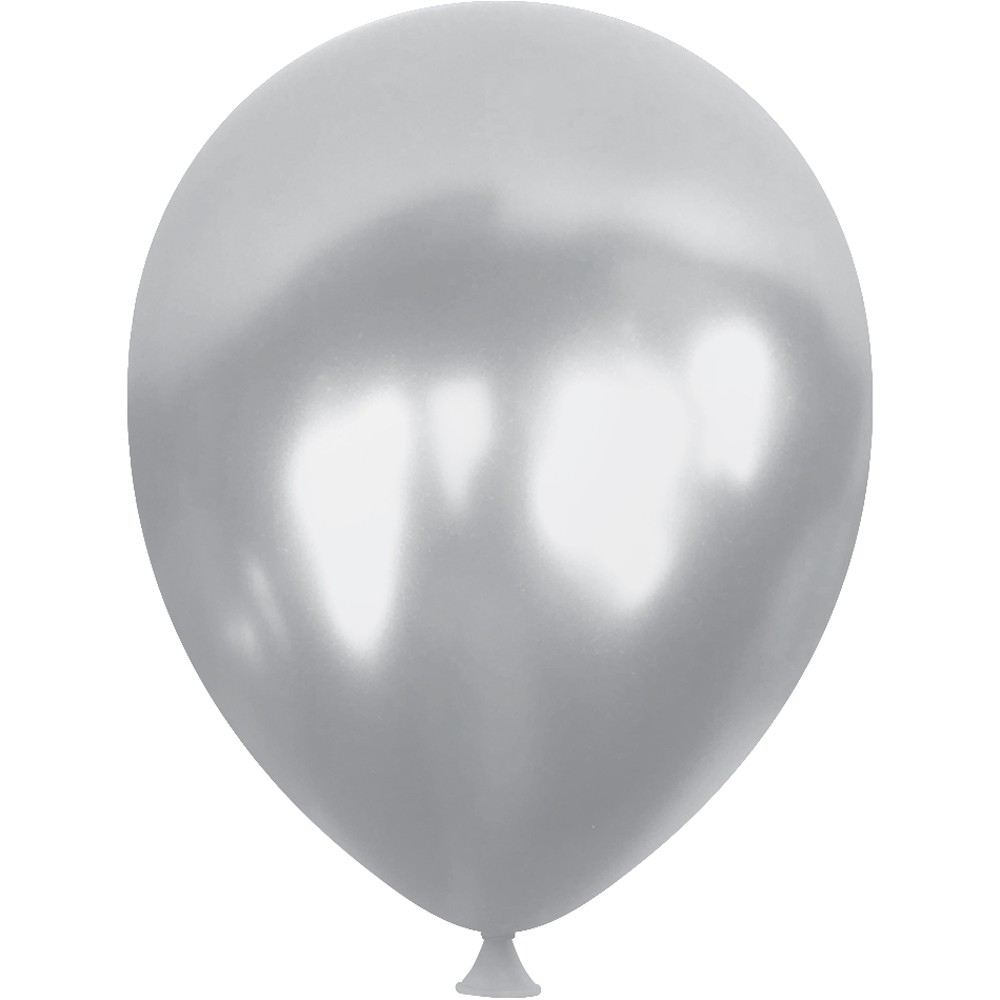 BALON PAKET METALİK 100 LÜ -GÜMÜŞ- 12'' 