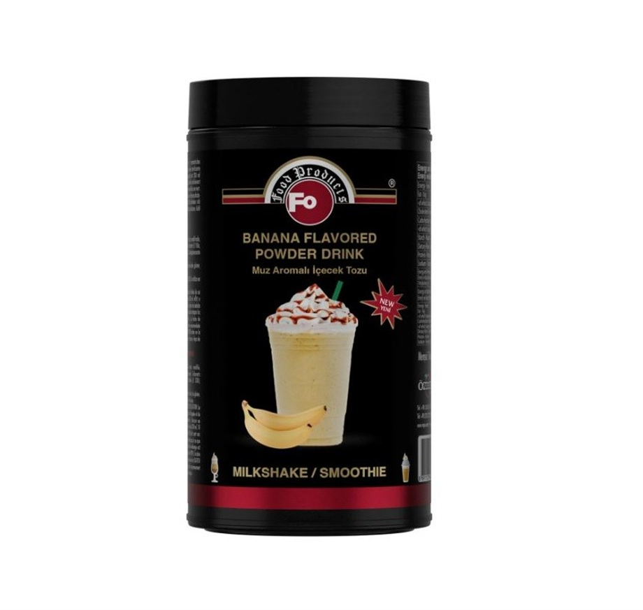 FO MUZ AROMALI İÇECEK TOZU MILKSHAKE 1 KG
