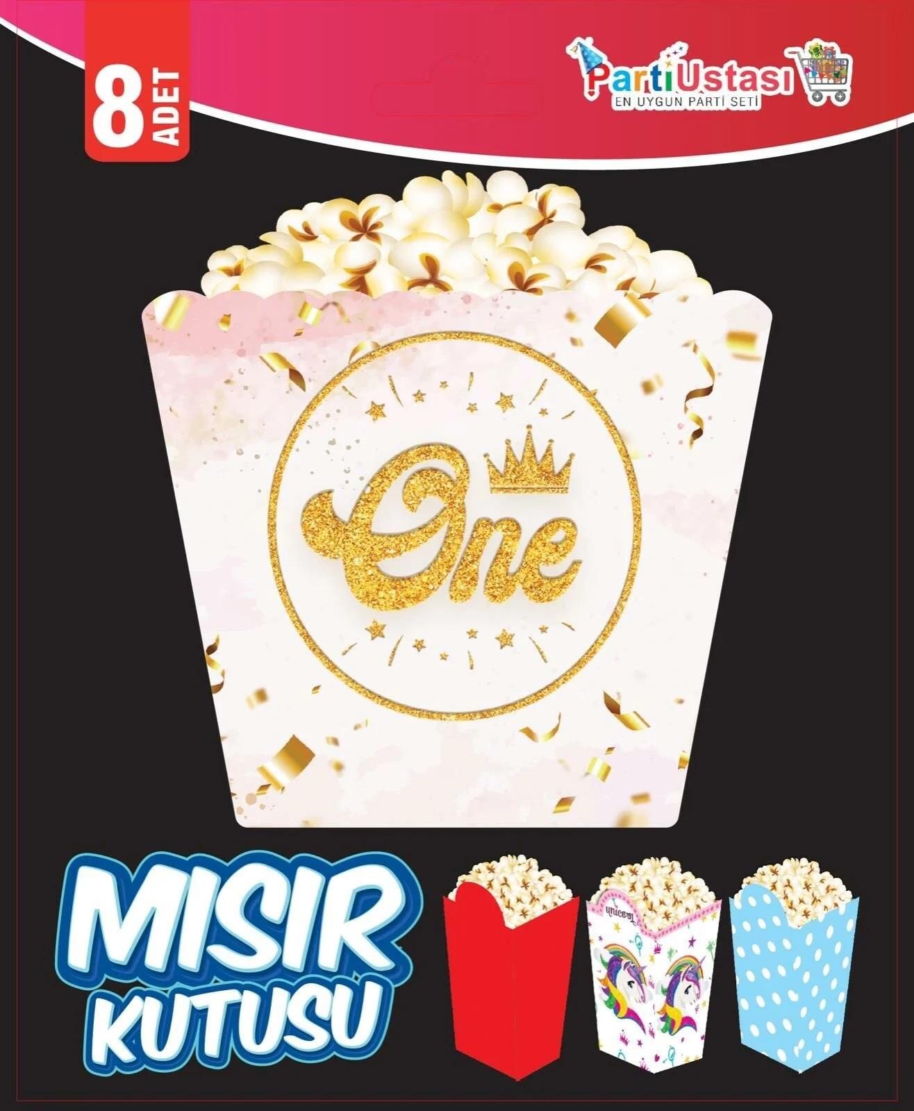 POPCORN KUTU ONE 8 ADET
