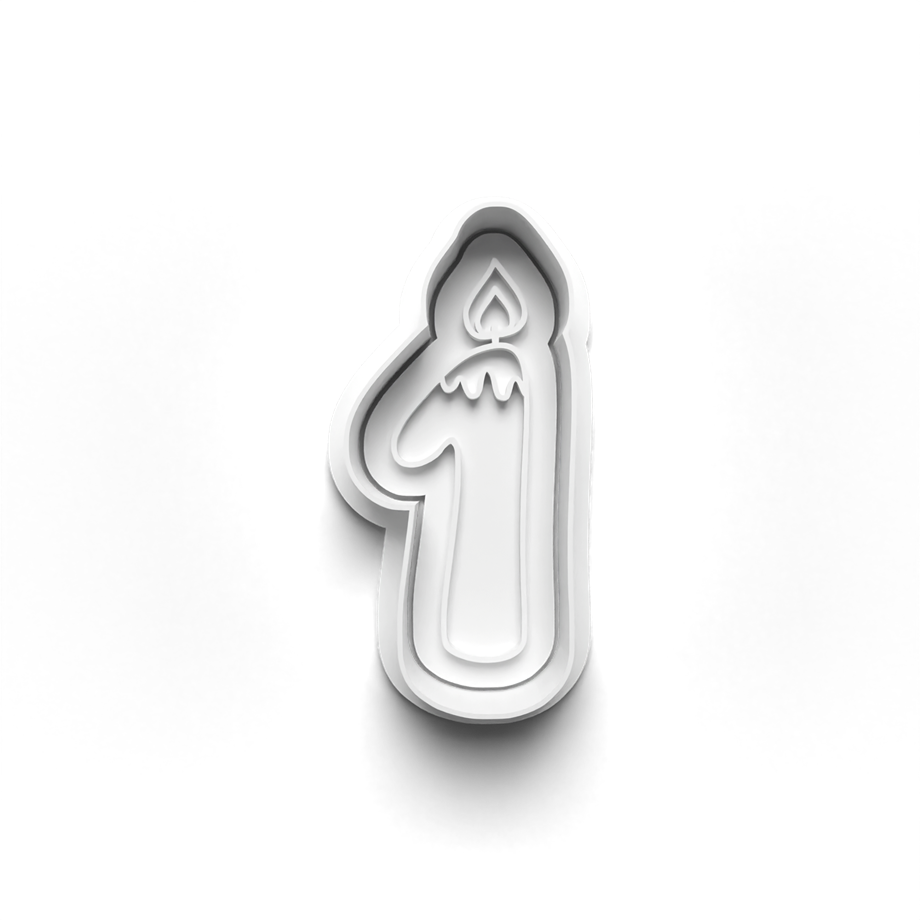 DOĞUM GÜNÜ NUMARALARI KURABİYE KALIBI KESİCİ VE DAMGASI 3D-0418_1