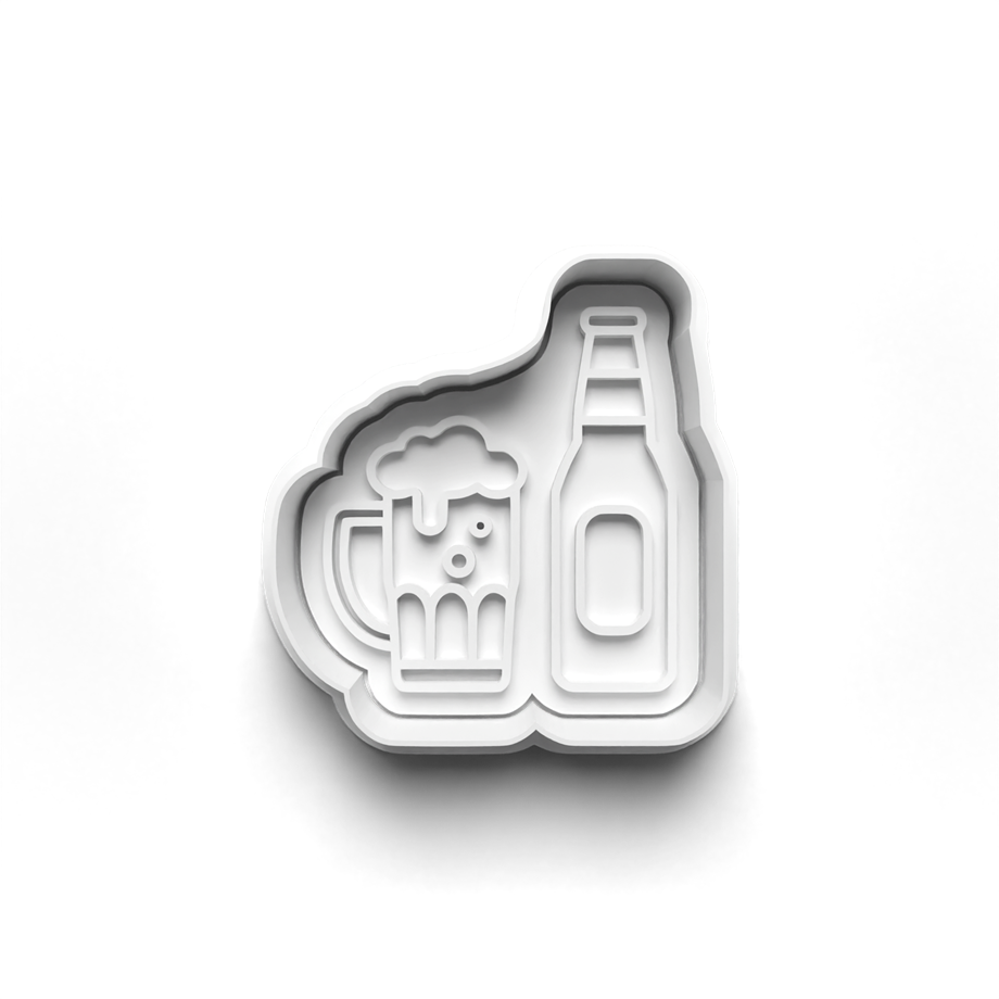 ALKOL KURABİYE KALIBI KESİCİ VE DAMGASI 3D-0564_3