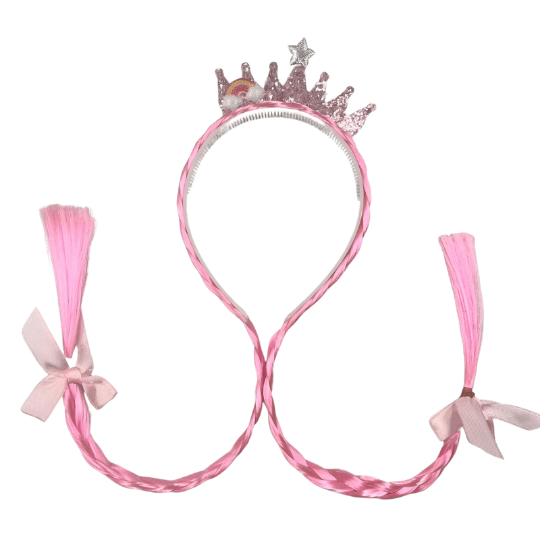 TAÇ FROZEN MODEL PEMBE TAÇLI GÖKKUŞAKLI BRS-3240