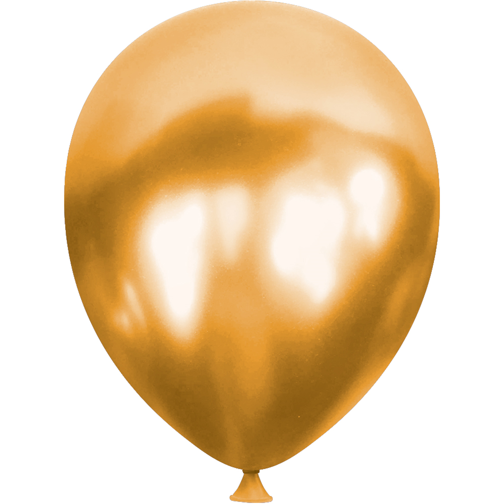 BALON PAKET METALİK 100 LÜ GOLD 12'' 