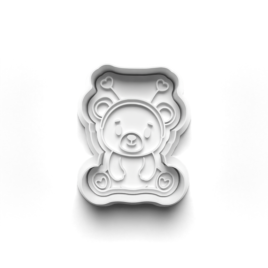 OYUNCAK AYI KURABİYE KALIBI KESİCİ VE DAMGASI 3D-0504_4