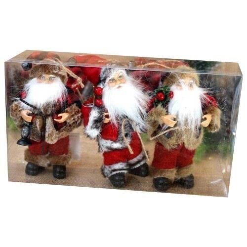 ORC-NL-240860/17 NOEL FİGÜR 3 LÜ KUTUDA NOEL BABA YILBAŞI