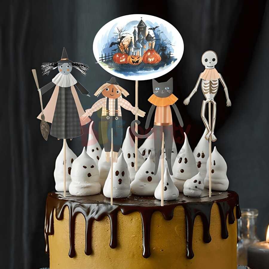 HALLOWEEN ÖZEL TASARIM LÜX KÜRDAN 5 Lİ