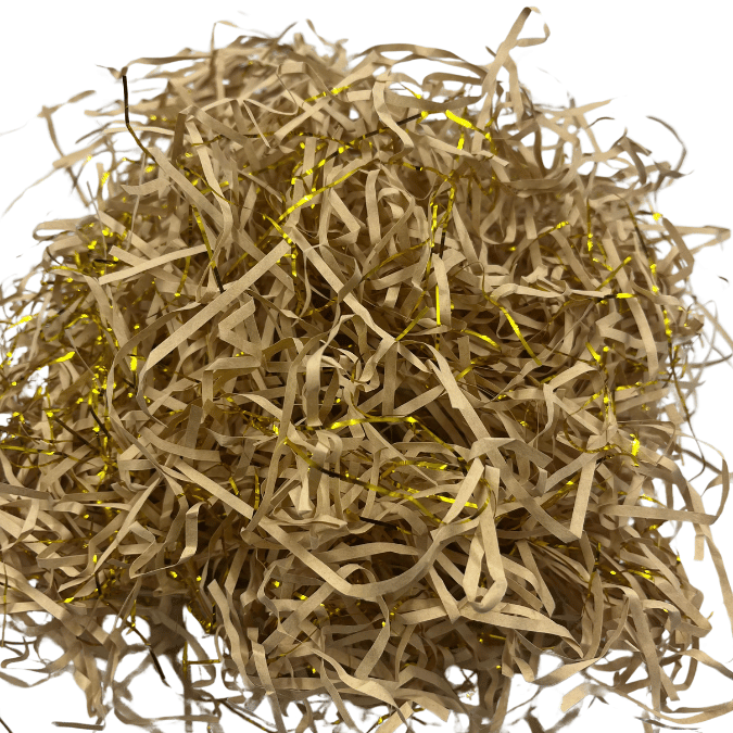 KIRPINTI KAĞIT KRAFT GOLD ŞERİTLİ 100 GR BRS-4082K
