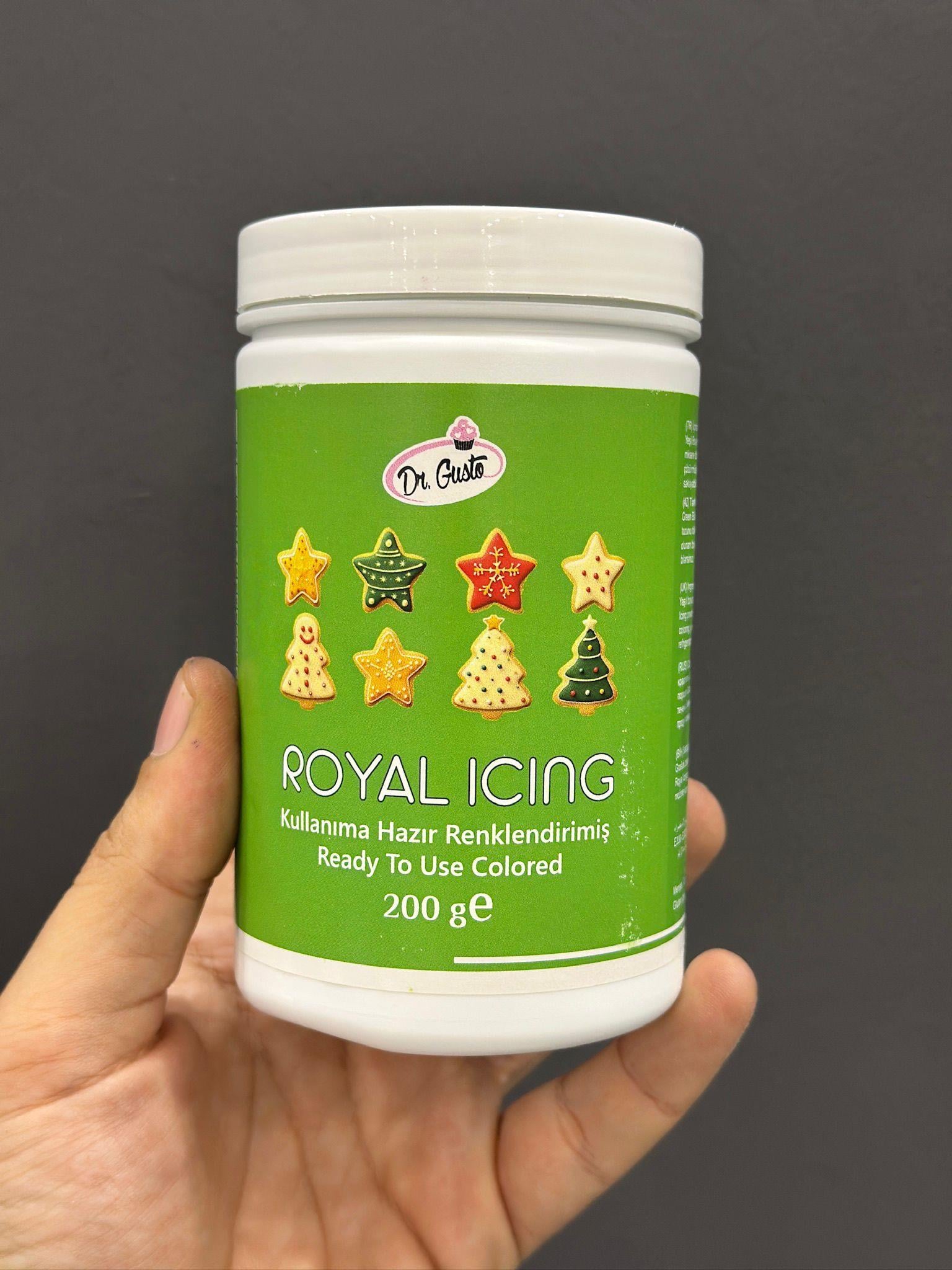 DR GUSTO ROYAL ICING TOZU 200 GR YEŞİL
