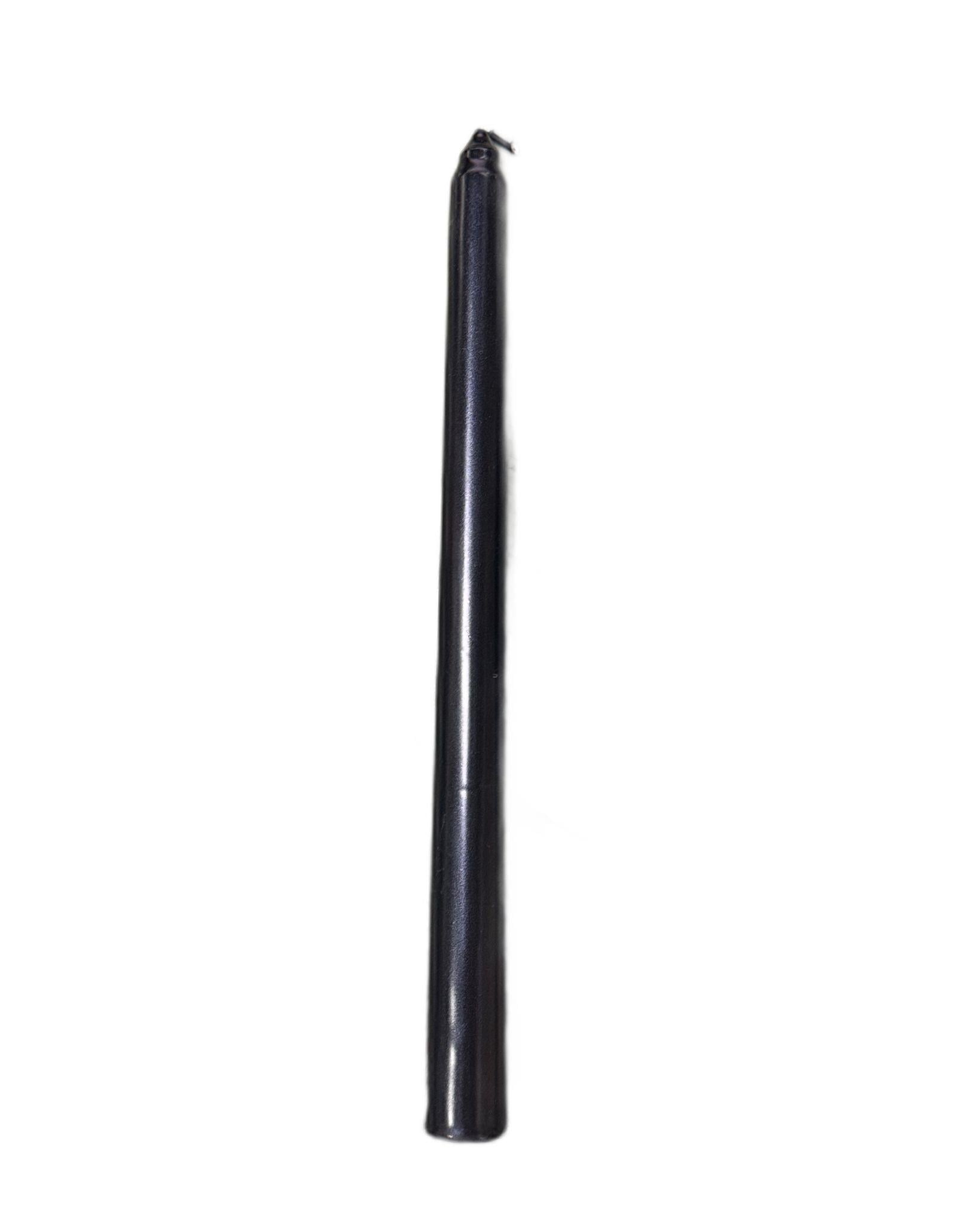 ŞAMDAN DEKOR MUM SİYAH 25 CM ÇAP 2 CM