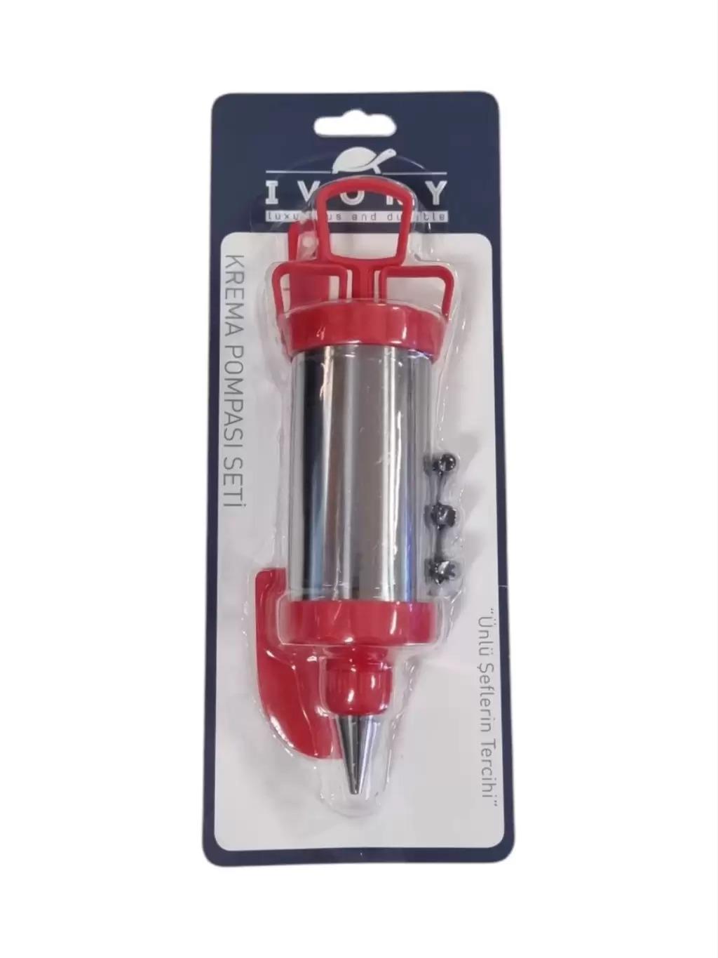 KREMA POMPASI KROM 4 UÇLU PST207