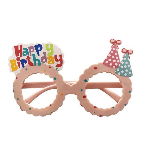 KÜLAH ŞAPKALI HAPPY BIRTHDAY PARTİ GÖZLÜĞÜ