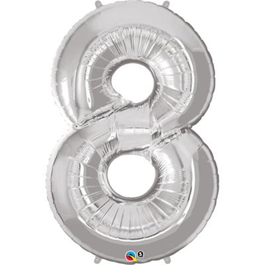 8 GÜMÜŞ 32 INCH FOLYO BALON | AdanaPastaMalzemeleri.com 8 GÜMÜŞ 32 INCH FOLYO BALON