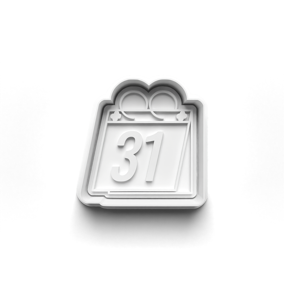 YENİ YIL YILBAŞI   KURABİYE KALIBI KESİCİ VE DAMGASI 3D-0492_2