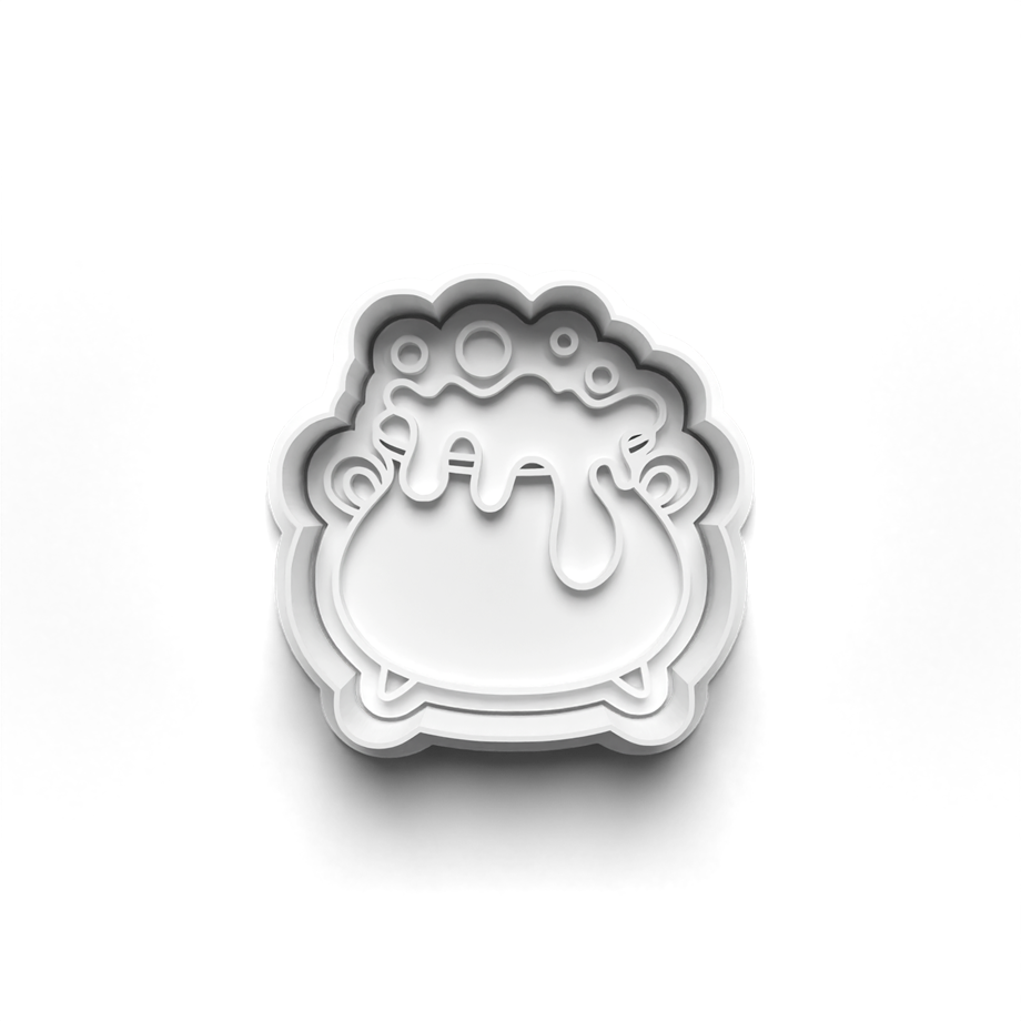 CADILAR HALLOWEEN BAYRAMI CADI KURABİYE KALIBI KESİCİ VE DAMGASI 3D-0691_2