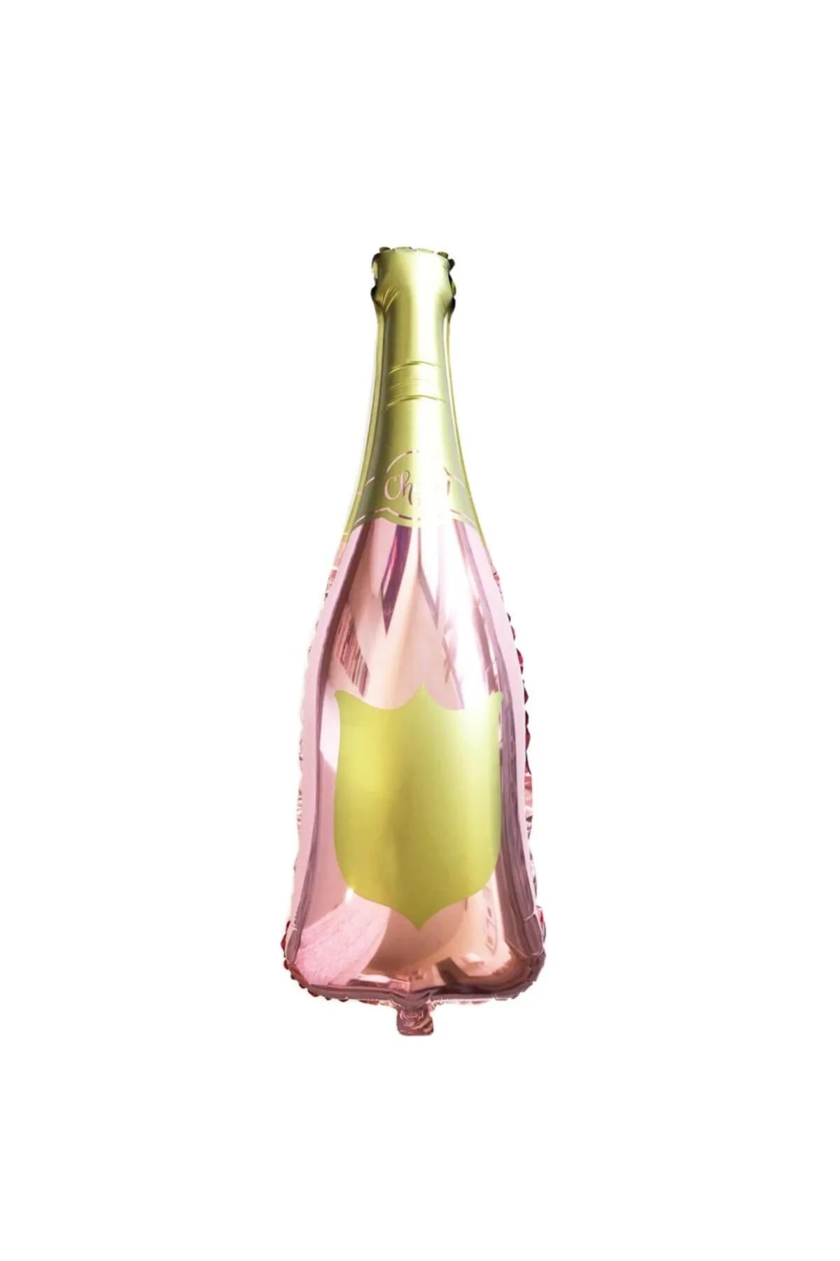 PEMBE GOLD ŞAMPANYA ŞİŞE FOLYO BALON P8