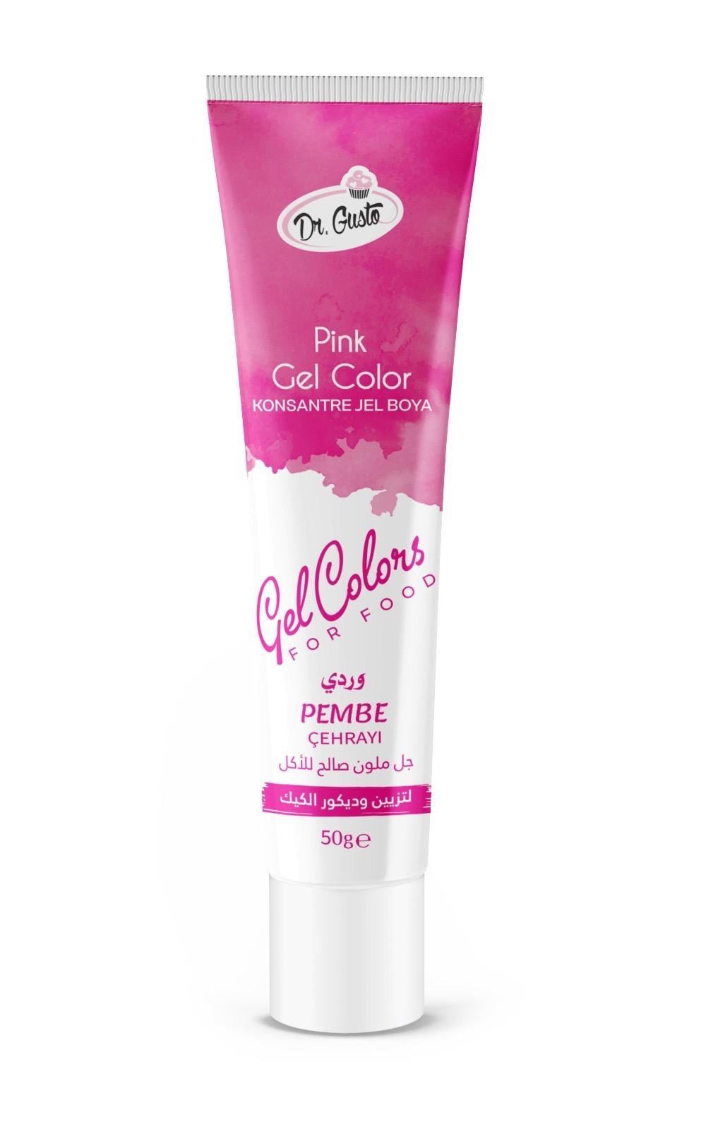DR GUSTO JEL BOYA TÜP 50 GR PEMBE