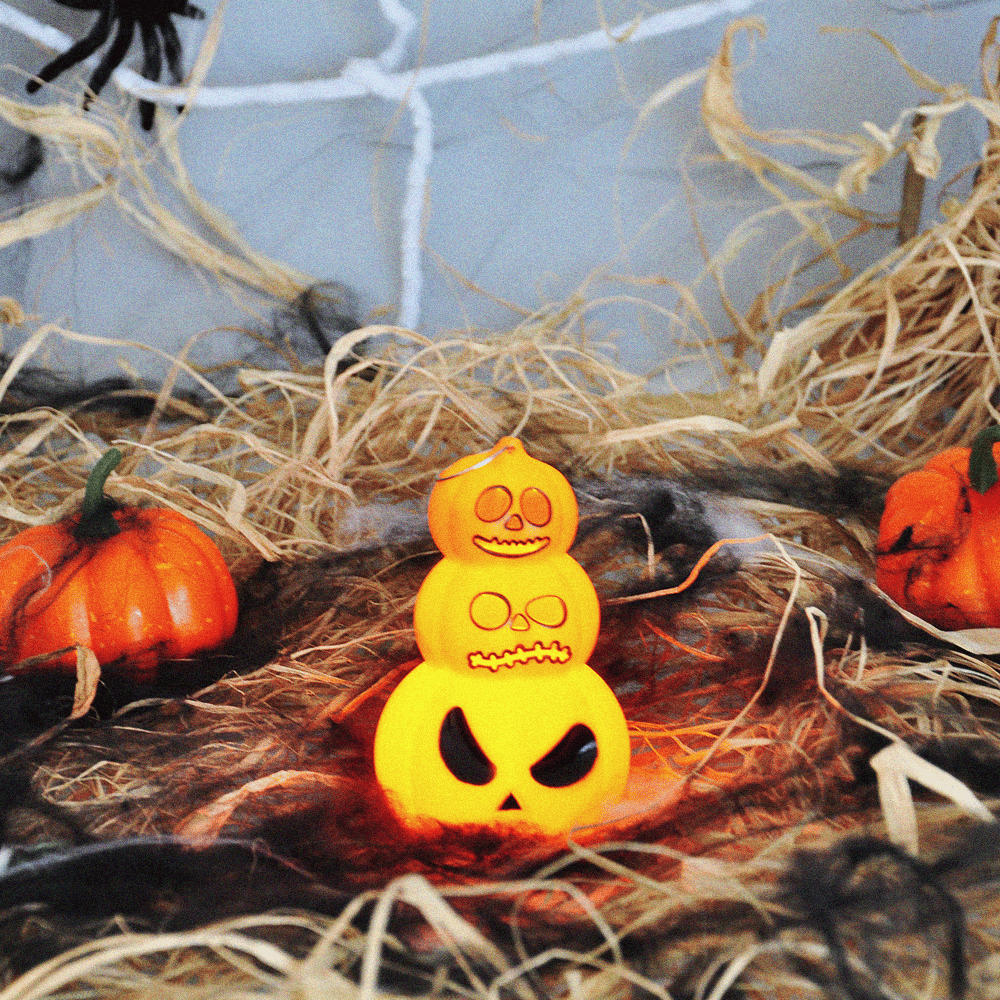 HALLOWEEN AKSESUAR - IŞIKLI BALKABAĞI TURUNCU 2006752-2