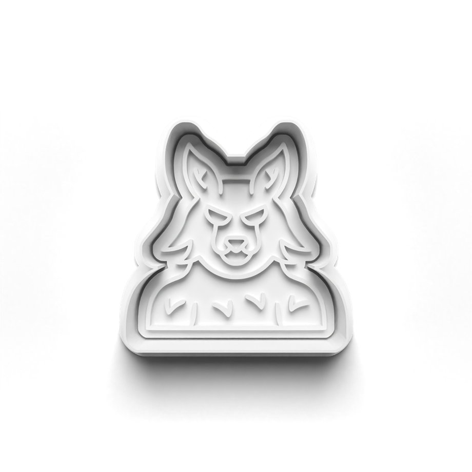 CADILAR HALLOWEEN BAYRAMI KURT ADAM KURABİYE KALIBI KESİCİ VE DAMGASI 3D-0697_3