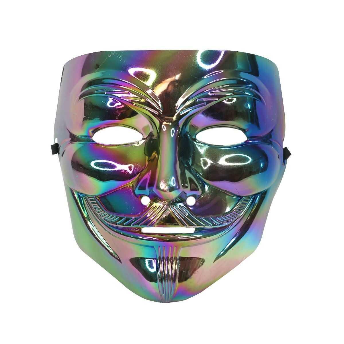 HALLOWEEN PARLAK GÖKKUŞAĞI VENDETTA MASKE ORC-MSK-23063/HLW