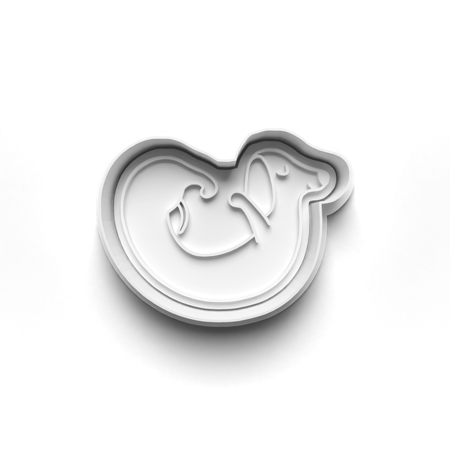 DACHSHUND KURABİYE KALIBI KESİCİ VE DAMGASI 3D-0262_4