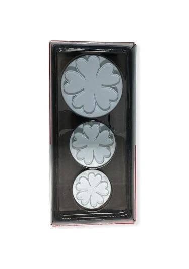 F934 3 LÜ ÇİÇEK LILY BASMALI KOPAT SET 3 PARÇA