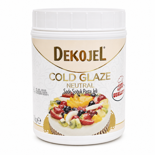 OVALETTE DEKOJEL SADE SOĞUK PASTA JELİ 1 KG