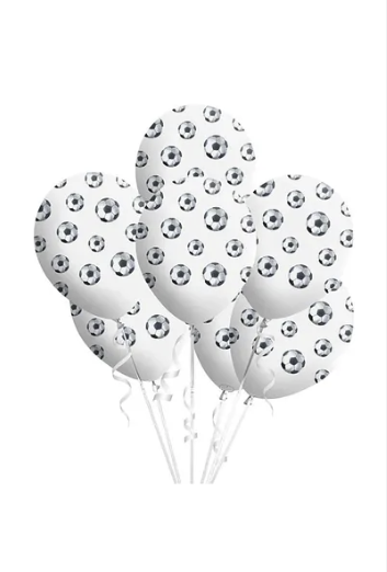 BALON FUTBOL TOPU BASKILI BEYAZ  10 LU