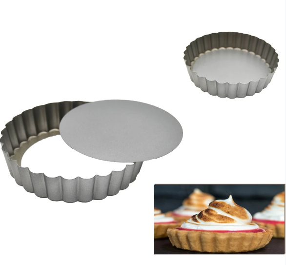 IVORY IVO-EKK57 KÜÇÜK TART KALIBI 10 CM ALTI ÇIKABİLEN PASLANMAZ