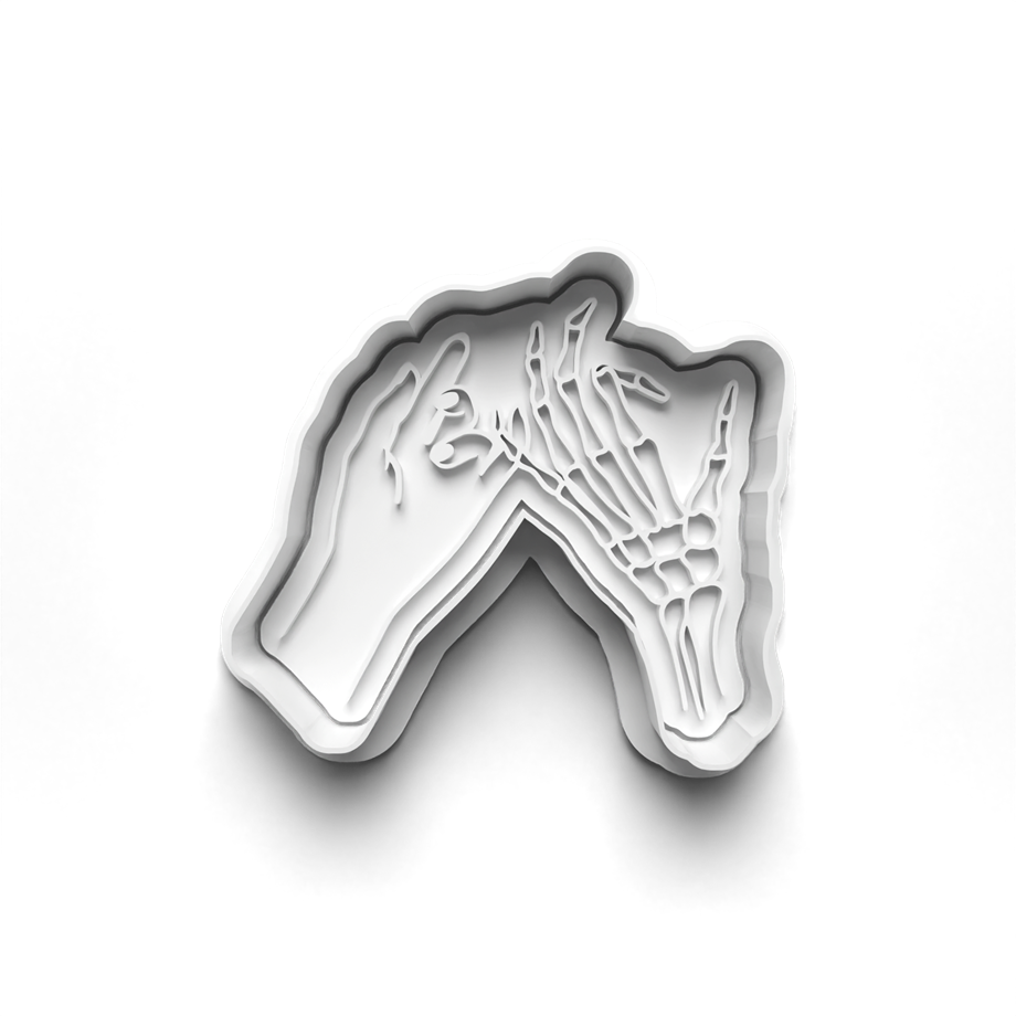 CADILAR HALLOWEEN BAYRAMI ELLERİ KURABİYE KALIBI KESİCİ VE DAMGASI 3D-0446_1