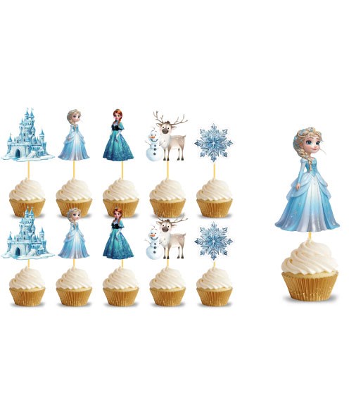 KÜRDAN ÖZEL TASARIM KAR PRENSESİ 10 ADET BRS