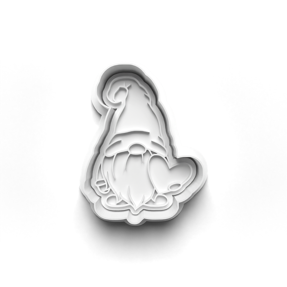 SEVGİLİLER GÜNÜ GNOMES KURABİYE KALIBI KESİCİ VE DAMGASI 3D-0272_4
