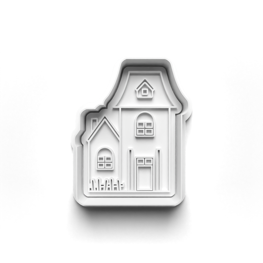 CADILAR HALLOWEEN BAYRAMI Perili Ev KURABİYE KALIBI KESİCİ VE DAMGASI 3D-0688_4